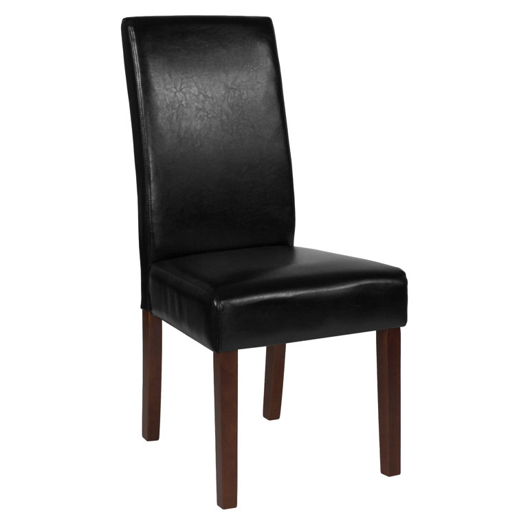 Rayford Tufted Parsons Chair with Side Panel Detail