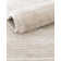 Mclellan Solid Color Machine Made Power Loom Area Rug in Ivory