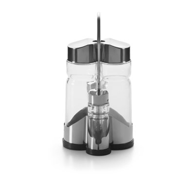Oleum Set 5 PCS.X-LINE OIL/VINEGAR CRUET SALT/PEPPER SHAKERS