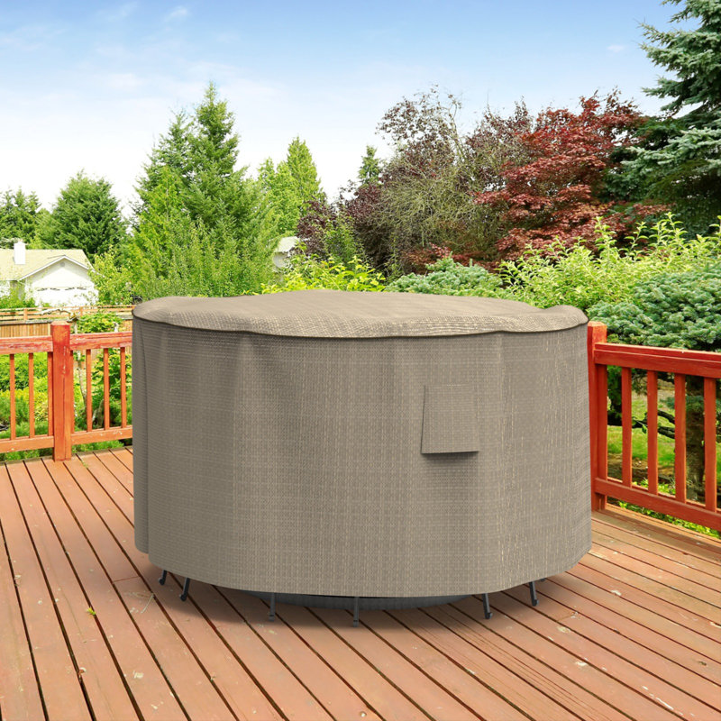 Housse pour ensemble de table et chaises de patio Tanner, H 42 po x l 60 po x P 60 po