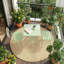Ensemble de bistro de patio en métal 3 pièces sans assemblage - table pliable et 2 chaises - Mobilier d'extérieur / intérieur pour balcon, cour et jardin peu encombrant et résistant aux intempéries-143778948