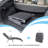 Flarrie Outdoor Rust-Resistant Metal Chaise Lounge-551173016