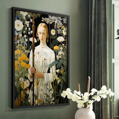 WOMEN Series DXL  -Premium Framed Print -Ready to Hang - No Nails Required