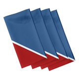 Hancock Polyester Geometric Square Napkin