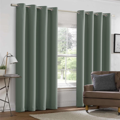 Timiko Blackout Thermal Insulated Curtain Panel (Set of 2) 