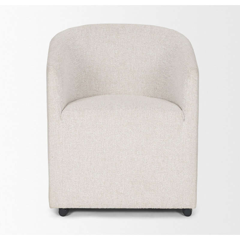 Chaise rembourrée Enna Performance, Cream