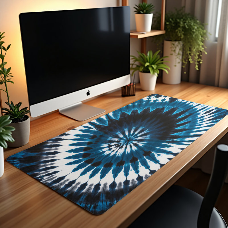 Polyester Desk Pad, 14.4x12.1