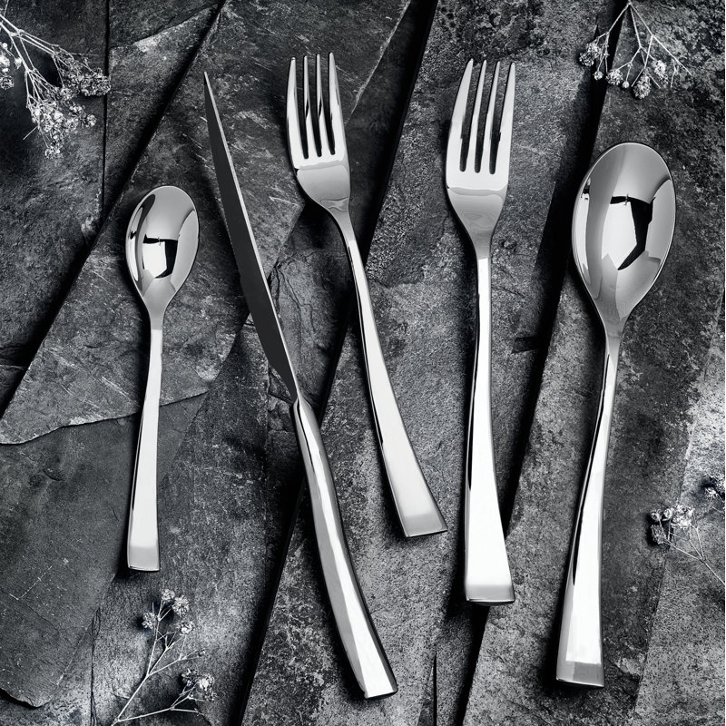 Cobra Flatware Set, Service for 4, Silver