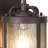 1 Light Outdoor Wall Lantern Bronze Finish
