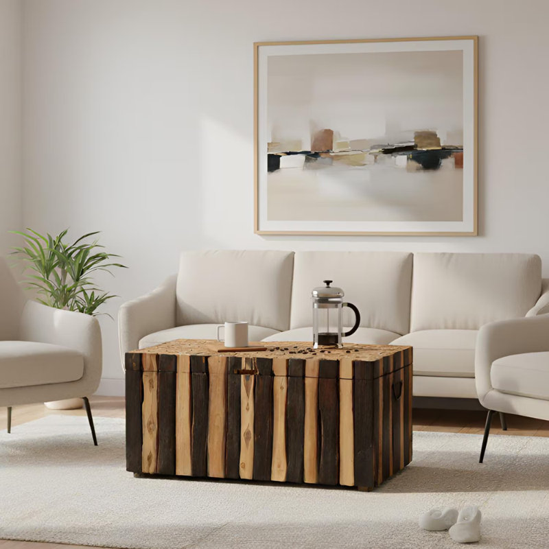 Solid Wood Single Coffee Table