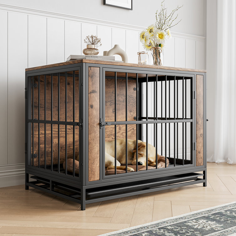 Tucker Murphy Pet™ 47.24”W Big Furniture Style Wooden Dog Crate