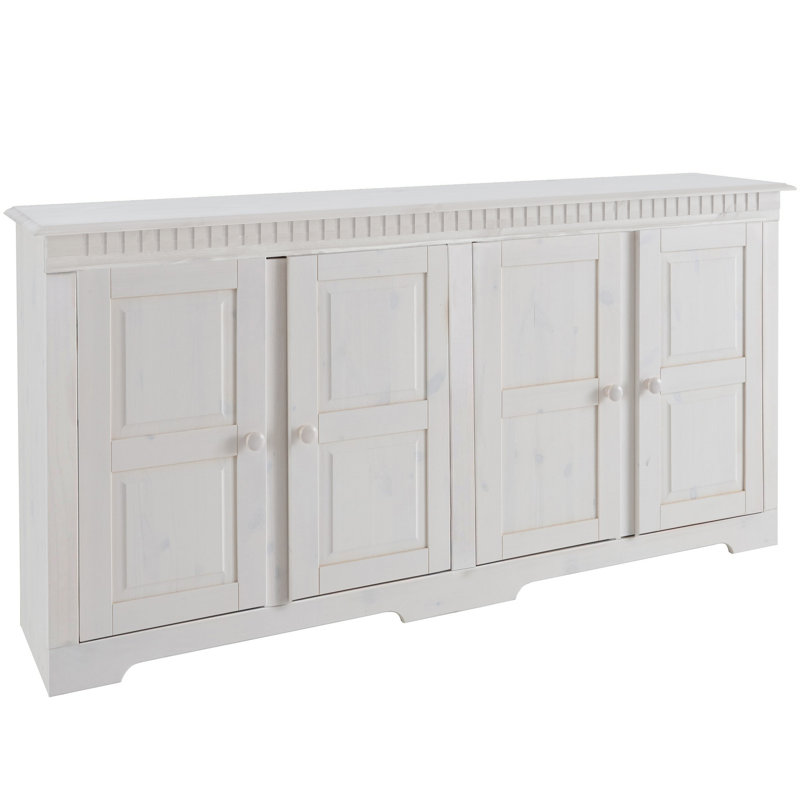Janicki 159cm Sideboard, White