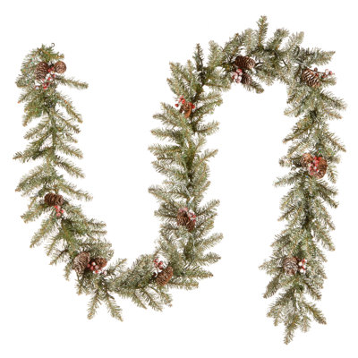 108" Pre-Lit Dunhill Fir Christmas Garland