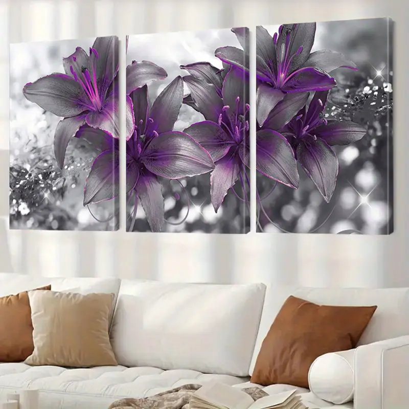 3 Piece Wrapped Canvas Print