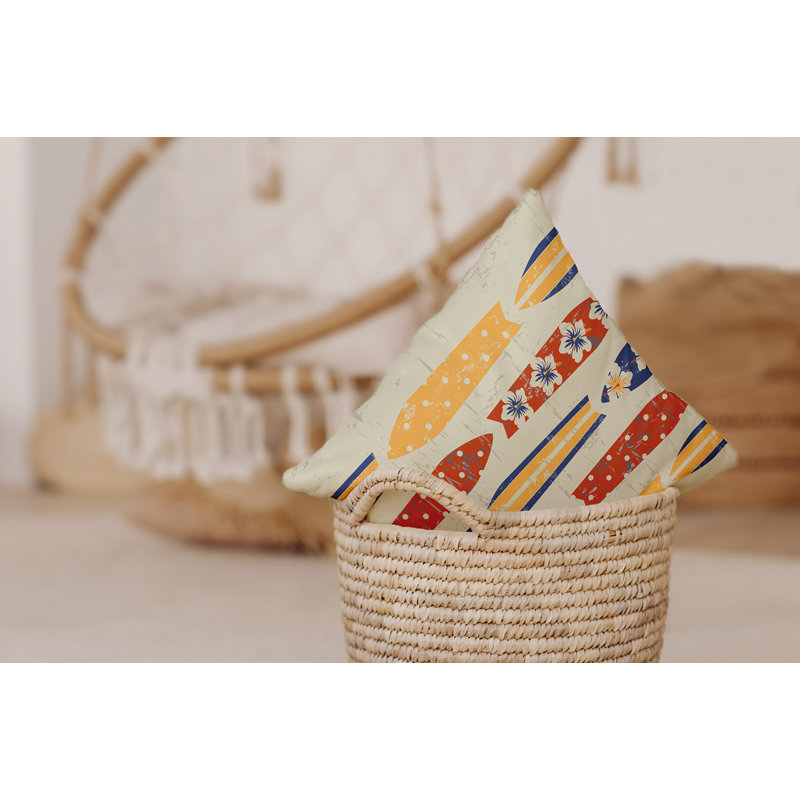 Housse et insert de coussin extérieur Surf, Sand & Sea Jan, H 18 po x l 18 po