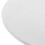 Diartis 5-Piece Dining Set, White/Ebony-648703670