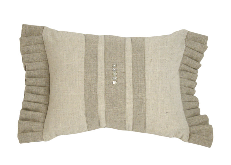 Linen Lumbar Pillow Cover & Insert