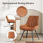 Modern Dining Chairs 54.8*46.9*83.2cm Tech Fabric Upholstery with Stylish Design Sofa-Level Cushioning Pet-Friendly Durable Scratch Resistant for Kitchen Dining Room or Home Office-1022161979-1013287188