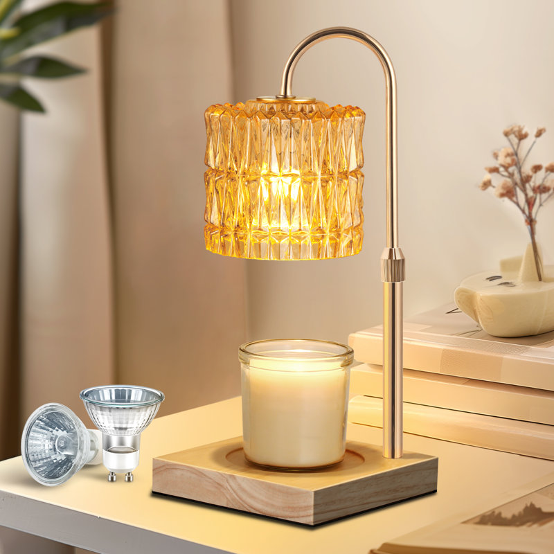 Lampe de bureau en métal Dareld
