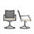 Athenais 6 - Person Patio Dining Set with Extendable Rectangular Table-711593815