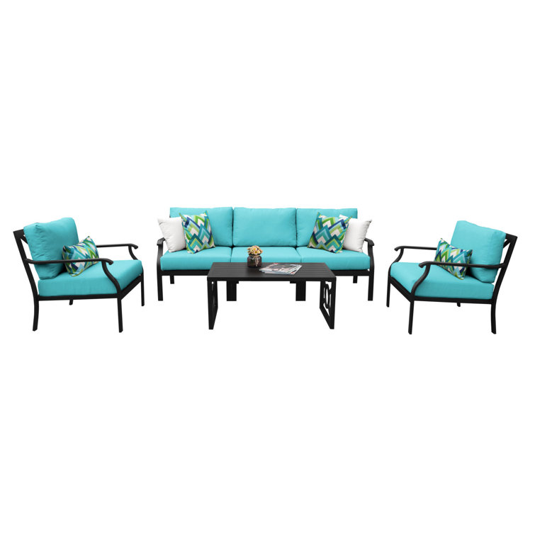Madison 5 - Person Patio Conversation Sets with Cushions