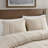 Full/Queen 3 Piece Cotton Yarn Dyed Comforter Set