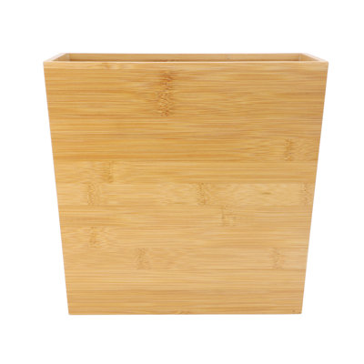Poubelle conique en bois 10,5 x 5,75