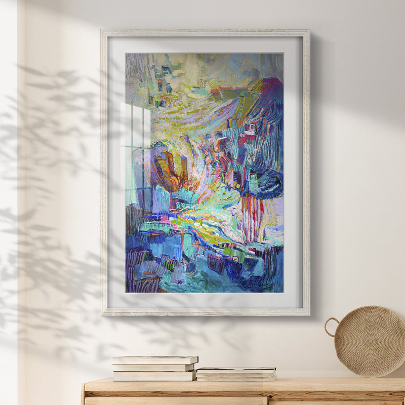 «Gathering up the Goddess I», reproduction encadrée, H 28,5 po x l 20,5 po, Blanc