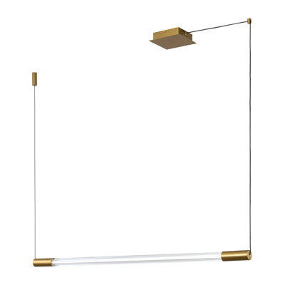 Vernet 46-in Dimmable LED Linear Pendant