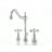 Kingston Brass Heritage Two-Handle 3-Hole Deck Mount Widespread Bathroom Faucet with Pop-Up Drain-70060749