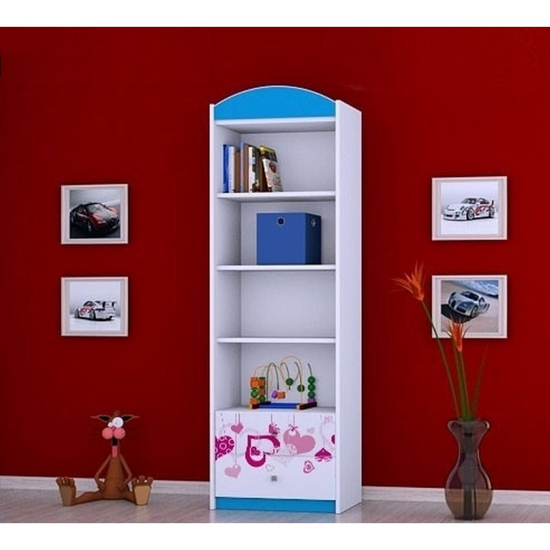 Makayla 183cm H X 60cm W Kids Cube, Blue