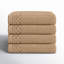Kleiman Cotton Highly Absorbent Solid and Checkered Border Hand Towel Set-124136608