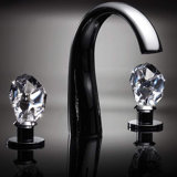 Swarovski Crystal Widespread Bathroom Faucet