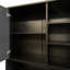 Armoire de buanderie autoportante avec portes et tablette