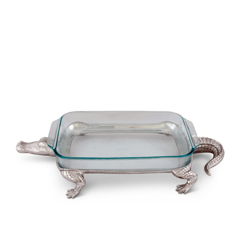 Porte-pyrex rectangulaire design court Alligator
