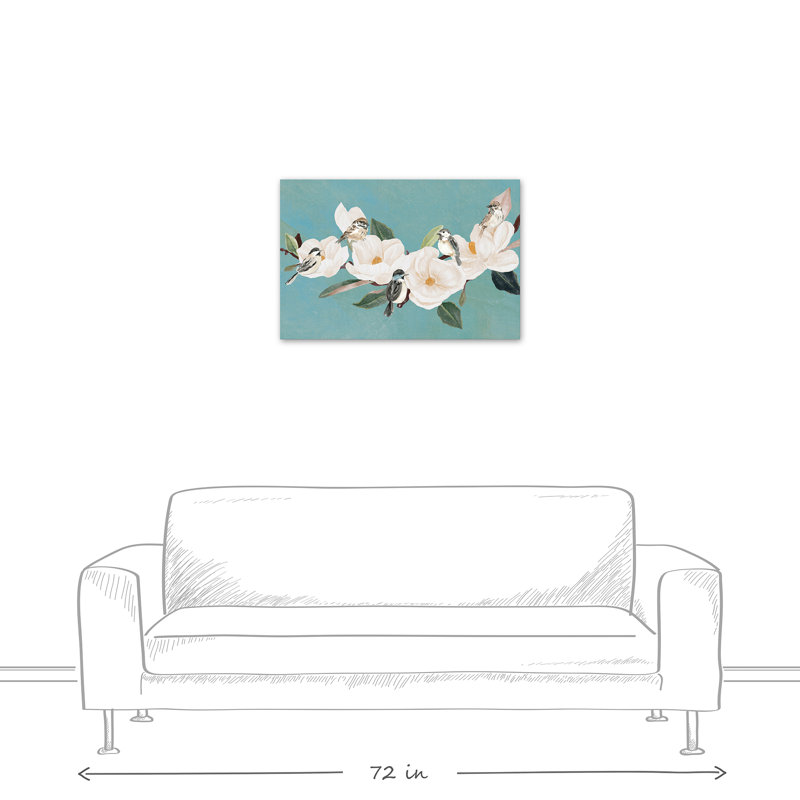 Impression sur toile Magnolia Serenade, H 20 po x l 30 po