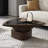 Triangular hollow art creative coffee table