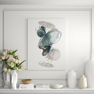 Oval Orbit II Painting by Sara Brown