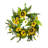 Faux Sunflower 24'' Wreath