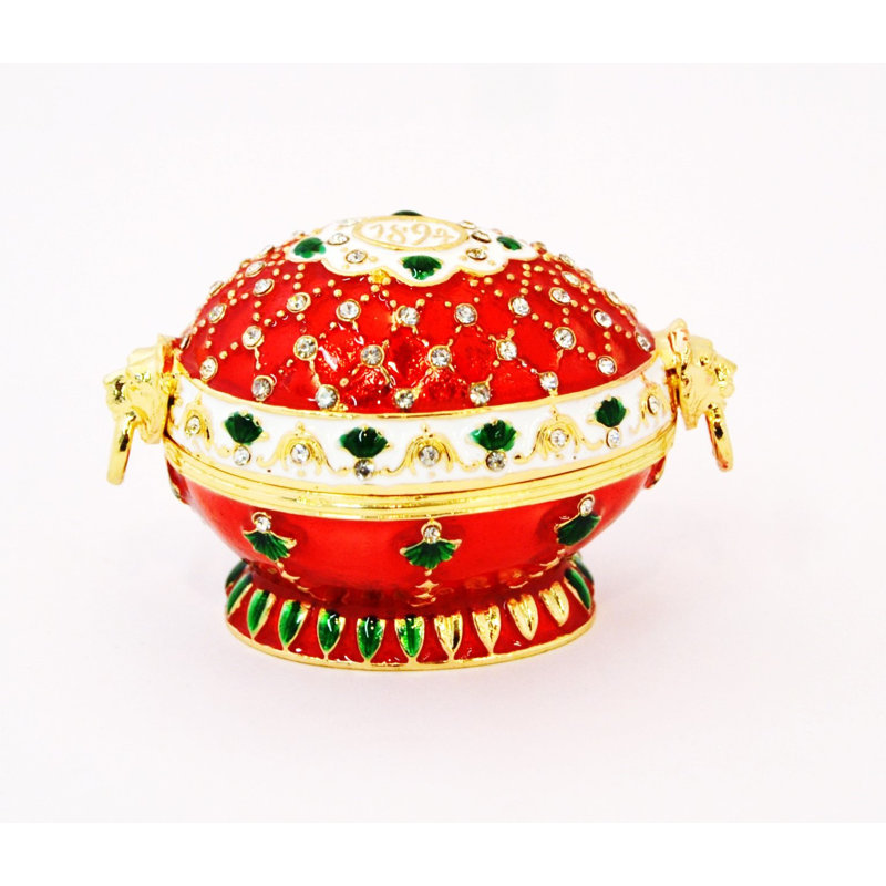 Faberge Metal Decorative Box