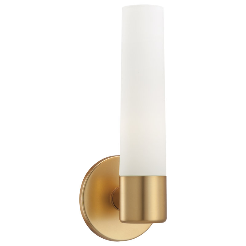 Amiela Dimmable Bath Sconce, Honey Gold