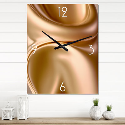 Subtle Sophistication In Exquisite VIII - Abstract Liquid Ink Wall Clocks