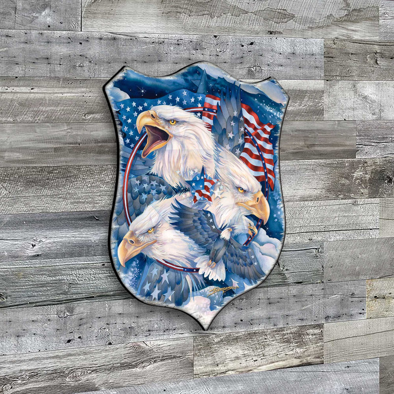 Art mural Crowthorne Allegiance, Patriotic Eagles