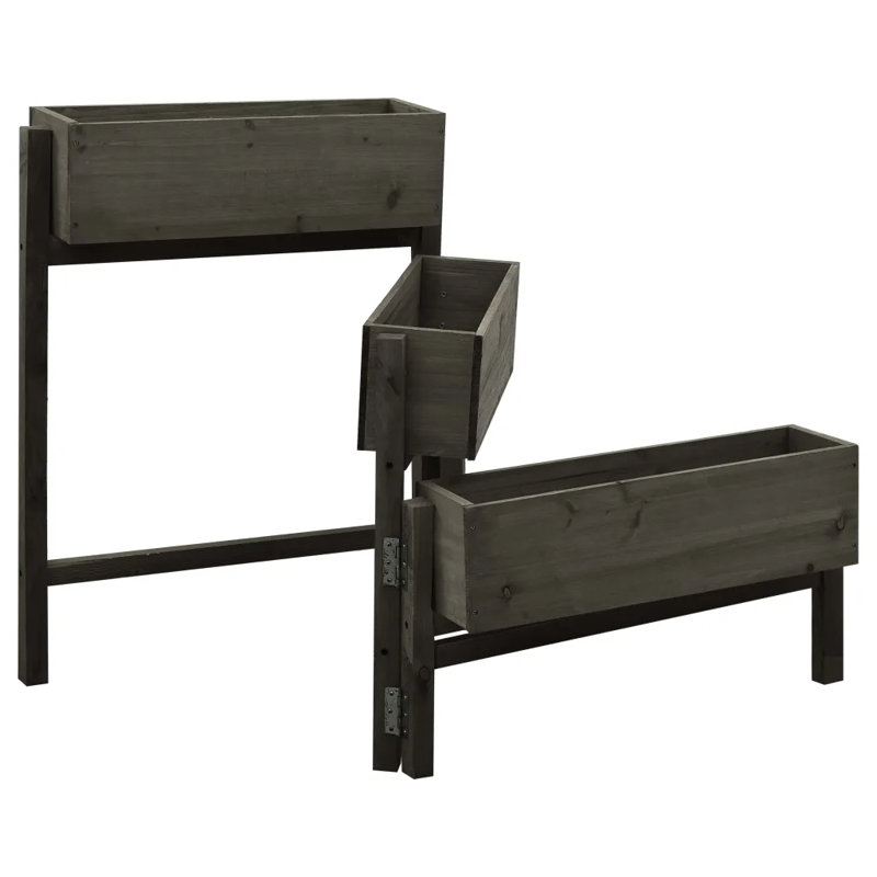 Feroz Wood Vertical Garden, Grey