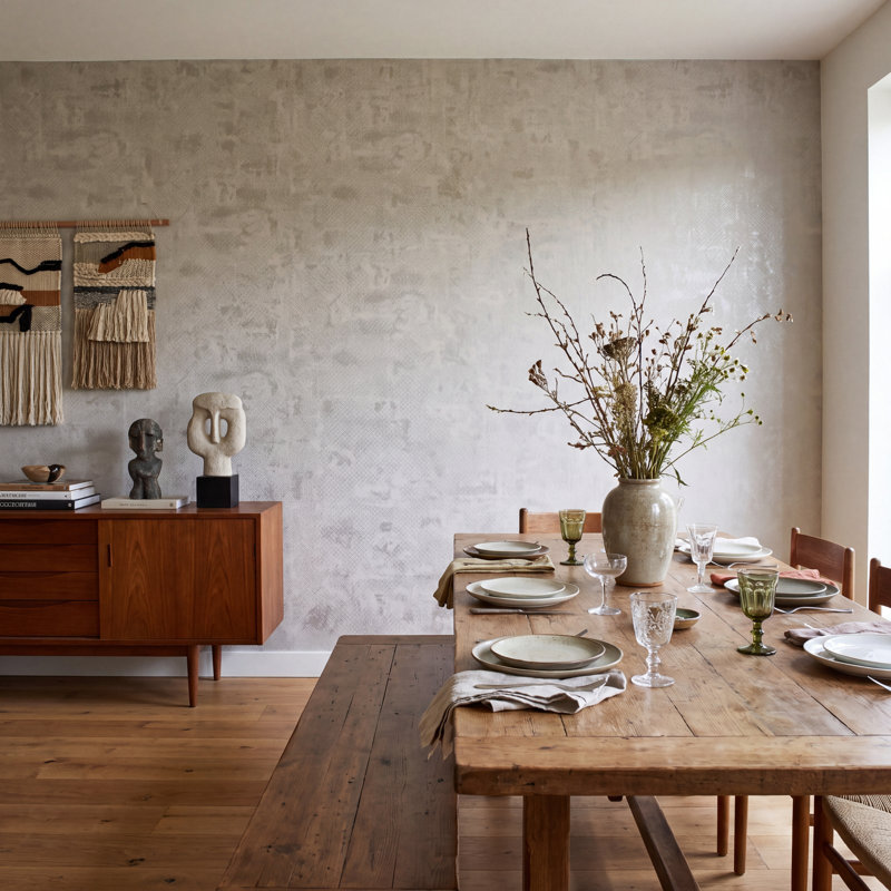 New Touch Collection Shimmery Crosshatch Wallpaper Roll, Beige