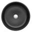 ANZZI 16.5'' Matte Black Glass Circular Bathroom Sink