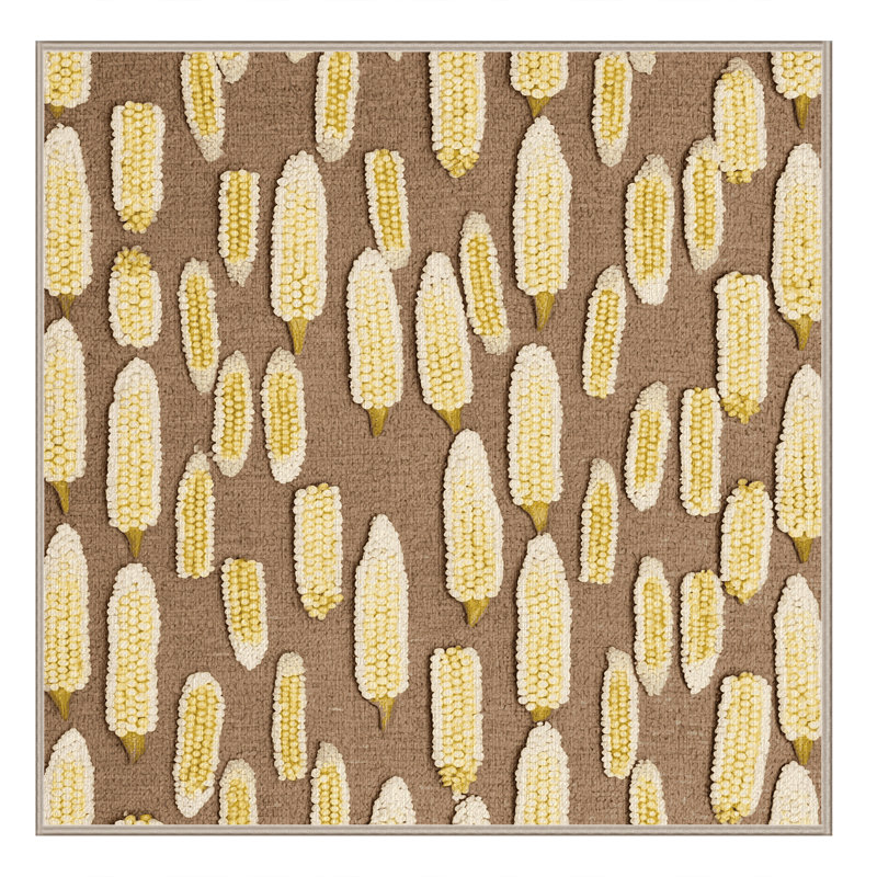  Tapis blanc lavable à maïs doux avec légumes, Tapis de couloir 2 pi x 5 pi