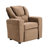 21.3" Wide Velvet Manual Recliner