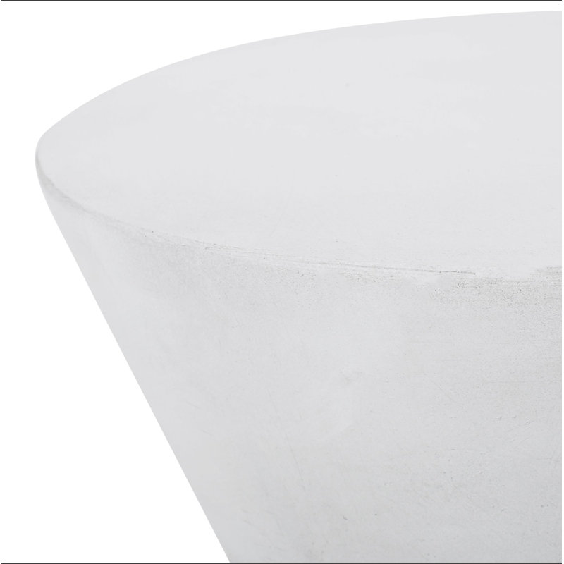 Outdoor Lightweight Concrete Side Table