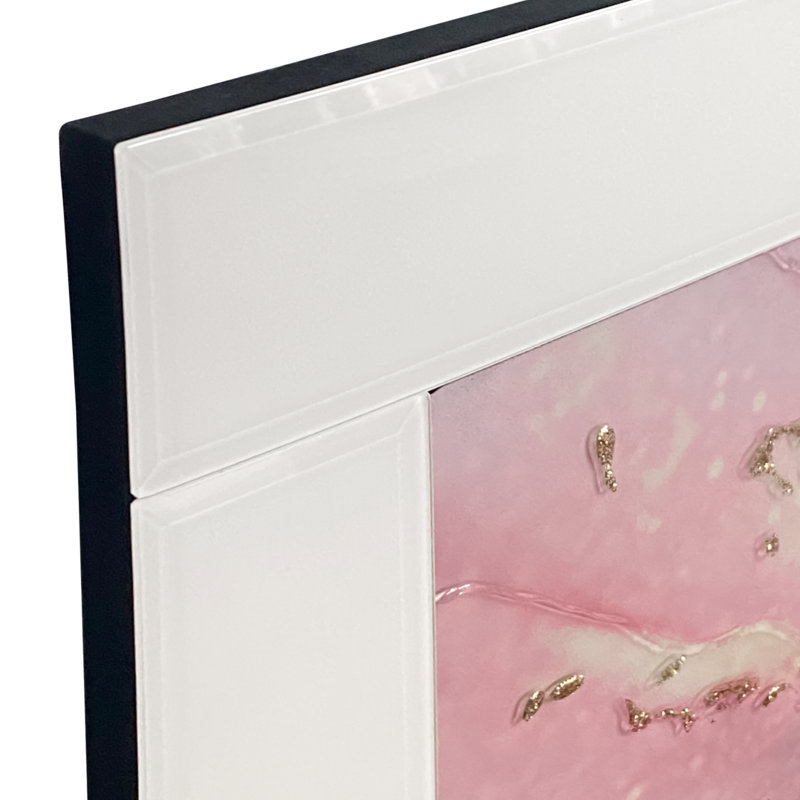 Single Picture Frame Painting on Glass